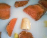 Gambar langkah 12 resipi Bubur Bebola Tepung Pulut (Filipino Ginataang Bilo-Bilo).