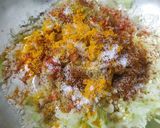 A picture of step 2 of Dudhi Vadi (Bottle gourd vadi).