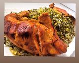 عکس مرحله 1 از دستور لوبيا پلوی شيرازی (چشم بلبلی)