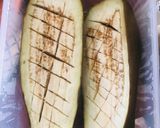 Foto del paso 3 de la receta: Berenjenas rellenas de pollo y vegetales