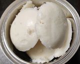 A picture of step 1 of Leftover Idly upma.