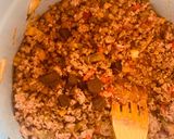 A picture of step 4 of Macaroni and Mince (Quick and easy meal).