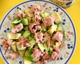 A picture of step 2 of Light Avocado and Tuna Salad.
