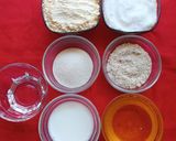 A picture of step 1 of Besan Rava Burfi. (Diwali Special).