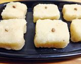 A picture of step 4 of Fresh Coconut burfi nariyal barfi.