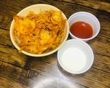 A picture of step 4 of Crispy potato chips🍽🥔.