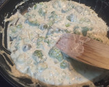Foto del paso 9 de la receta: Salmon con crema de queso y brócoli