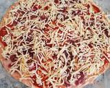 Pizza coppa/chorizo/miel étape de la recette 2 photo