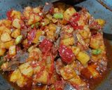 Foto langkah ke 5 dari resep Sambel goreng kentang ampela.