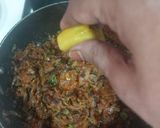 A picture of step 7 of Mutton with bitter gourd.
