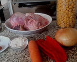 Foto del paso 1 de la receta: Carrillera de Cerdo con Garbanzos