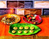 A picture of step 7 of Milk Powder Condensed Milk Mava Peda - Raksha Bandhan Special Celebration.