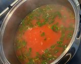 A picture of step 3 of Fresh homemade tomato soup.