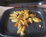 A picture of step 3 of Baked potatoes with kachumbari.