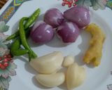 A picture of step 2 of Prawns Curry.