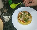 A picture of step 11 of Pizza Dhokla.