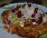 A picture of step 5 of Chole Tikki Chat.