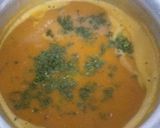 A picture of step 10 of Idli sambar with coconut chutney.