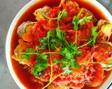 Hình bước làm 5 của món Cá trứng chay sốt cà chua