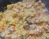 Foto del paso 4 de la receta: Arroz apastelado con cerdo, pollo y chorizo