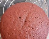 A picture of step 2 of Red Velvet Cake(Rose Themed).