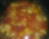 A picture of step 3 of Stuffed Caramalized Mix Fruits Colourful Paratha.