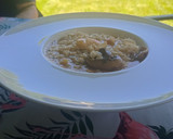 Foto del paso 5 de la receta: Meloso de arroz y setas con gambas al ajillo