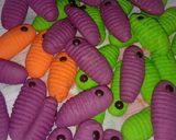 Foto langkah ke 7 dari resep Kue ulat warna_warni.