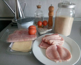 Foto del paso 1 de la receta: Libritos de lomo con jamón y queso