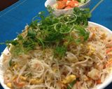Hình bước làm 5 của món Bún xào kiểu Singapore