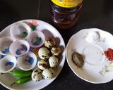 পেয়াজ রিং এর কোয়েল পাখির ডিম ভাজা (peyaj ring er koyel pakhir dim bhaja recipe in Bengali) রেসিপির ধাপ 1 ছবি