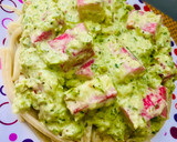 Foto del paso 7 de la receta: TALLARINES CON CREMA VERDE Y KANI KAMA 🤩🍜💯