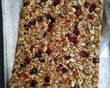 A picture of step 11 of No bake dry fruits granola bars.