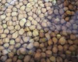 A picture of step 1 of Kala chana.