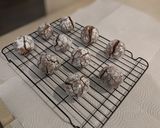 A picture of step 7 of Chocolate Espresso Amaretti cookies.