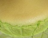 Foto langkah ke 4 dari resep Ogura Cake Pandan.