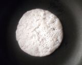 A picture of step 9 of Sinasir (Rice pancakes).