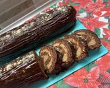 Gesztenyés keksztekercs recept fázis 7 fotója