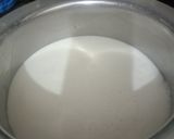 A picture of step 1 of Firni 🍧🍧🍧.