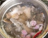 Hình bước làm 2 của món Đầu cổ cá nấu ngót