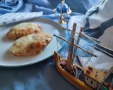 Zöldfűszeres, sajtos, húsmentes batáta csónak recept fázis 4 fotója