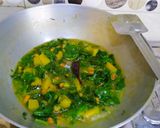 পালং শাকের ঘন্টো (Palang sak er ghanto recipe in Bengali) রেসিপি ধাপ - 5 ছবি