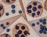 Foto del paso 4 de la receta: Galletas de avena y arándanos (otras). Blueberries oat cookies