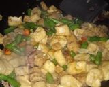 Foto langkah ke 4 dari resep Oseng buncis tahu tempe.