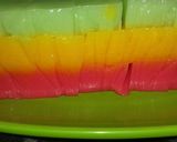 Foto langkah ke 3 dari resep Es gabus/es kue pelangi.