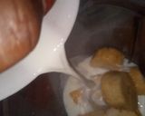 A picture of step 1 of Plantain pan cake.