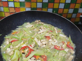 Tumis Labu Tempe