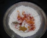 A picture of step 2 of Dal dhokli.