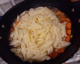 A picture of step 2 of Penne Pasta Vegetable Soup 😋.
