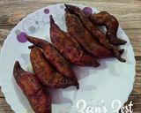 A picture of step 5 of Air Fryer Roasted Sweet Potatoes.